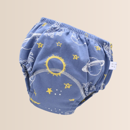 Cotton Baby Training Pants 6-Layer Reusable