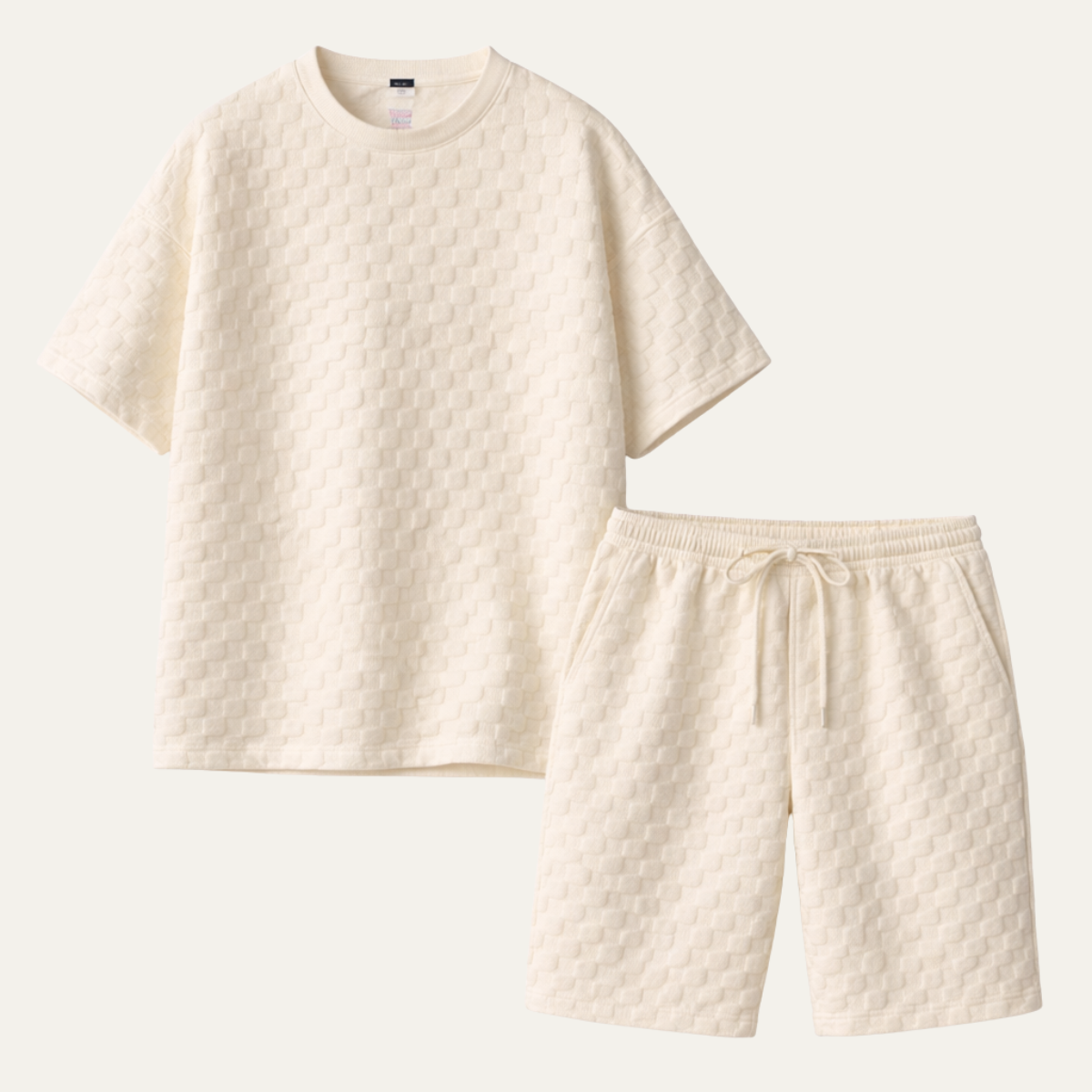 Men's Oversized Summer T-Shirt And Shorts Set - Fashinoza