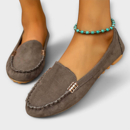 Women's Stitched Slip-On Loafers