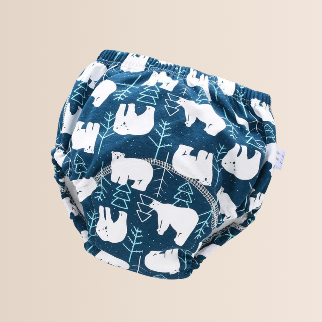 Cotton Baby Training Pants 6-Layer Reusable
