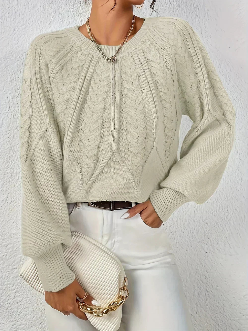 Women's Cable Knit Sweater