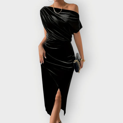 Women's Off Shoulder Midi Dress