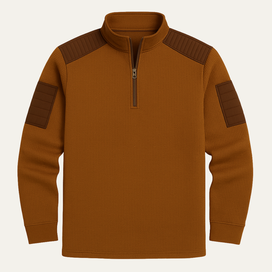 Men's Lightweight Tactical Sweater Half Zip - Fashinoza