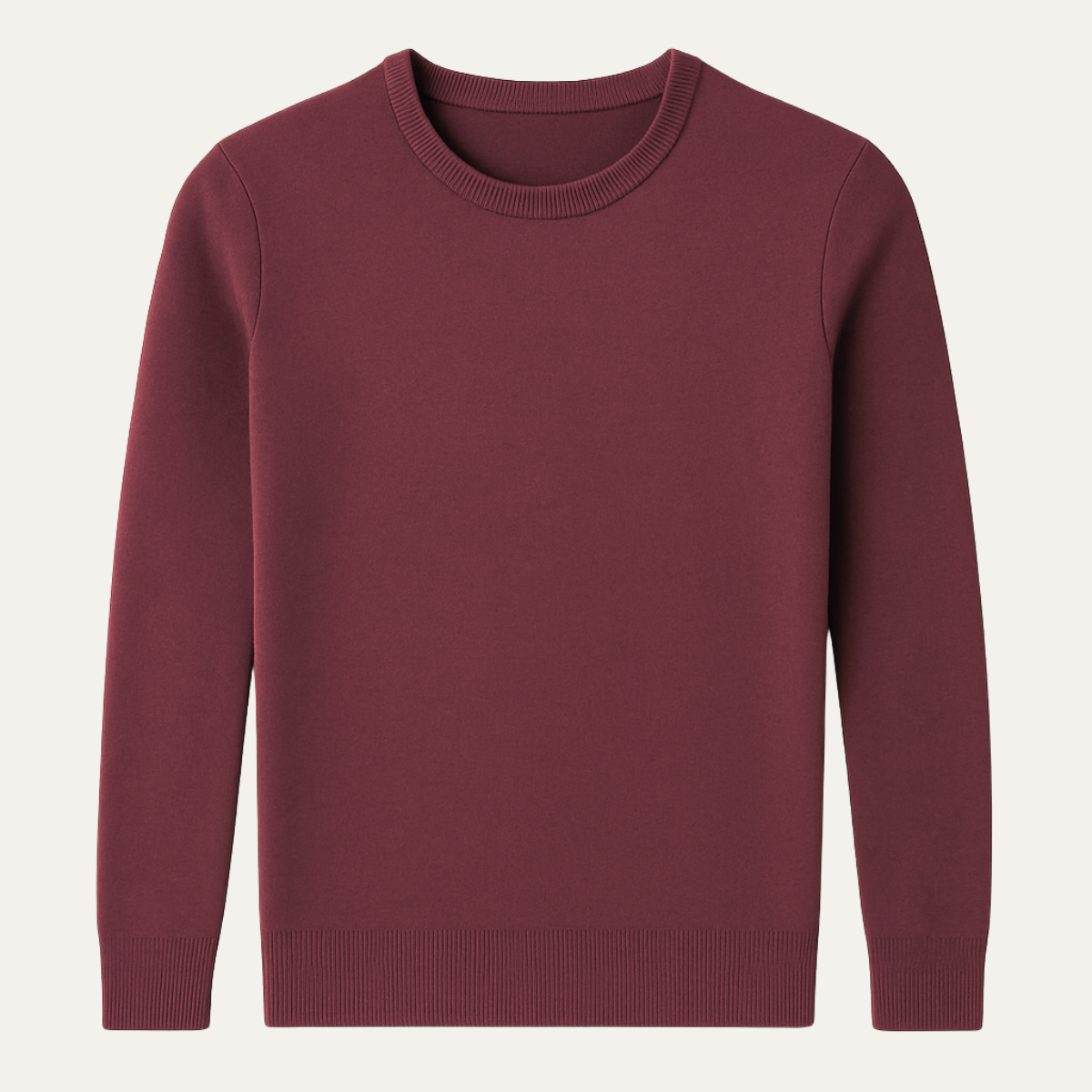 Men's Classic Crewneck Knitted Sweater - Fashinoza