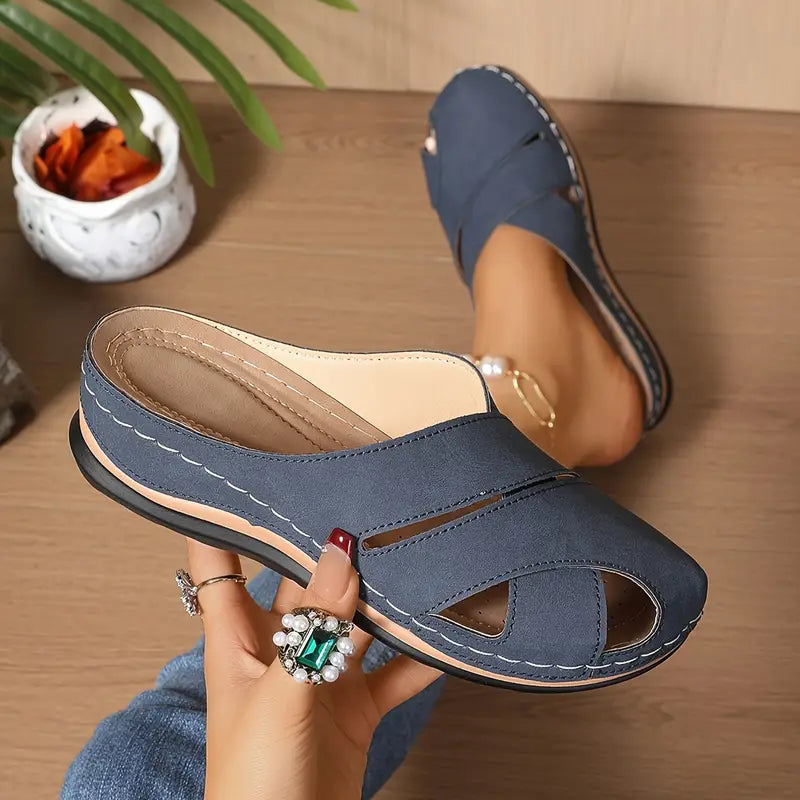 Women's Sandals Leather Brown