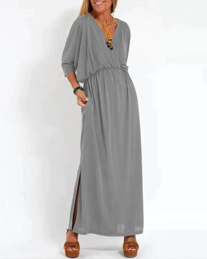 Women's Maxi Dress With Side Pockets