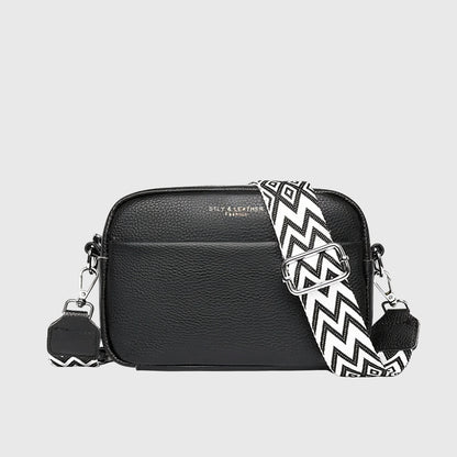 Leather Shoulder Bag - Fashinoza
