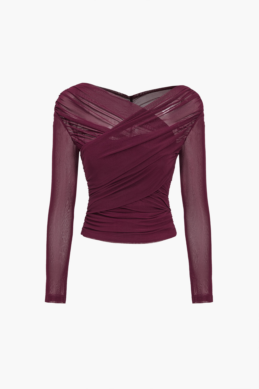 Elizabeth | Women Summer Wrap Long Sleeve Top