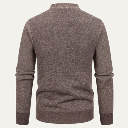 Murano Men's Slim Fit Knitted V-Neck Sweater