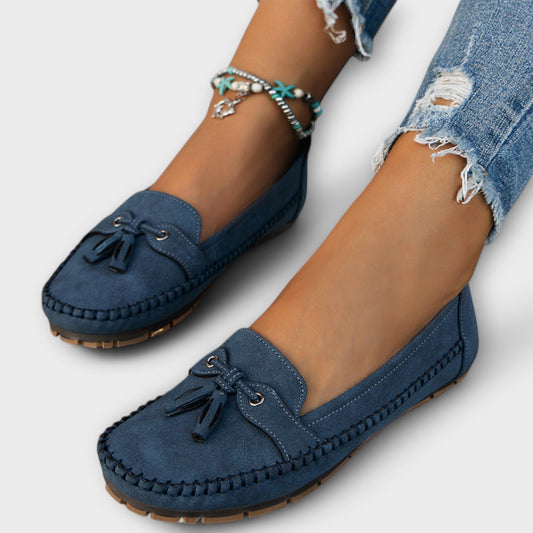Gabrielle | Women Summer Tassel Slip On Loafers