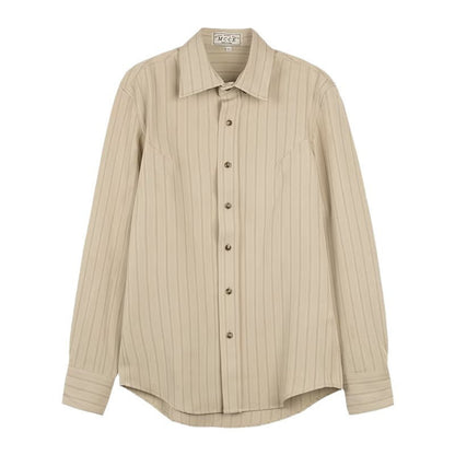 Men's Long Sleeve Button Up Dress Shirt
