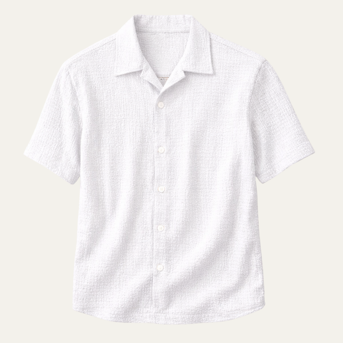 Men's Lightweight Button-Up Streetwear Shirt - Fashinoza
