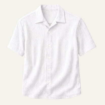 Men's Lightweight Button-Up Streetwear Shirt - Fashinoza