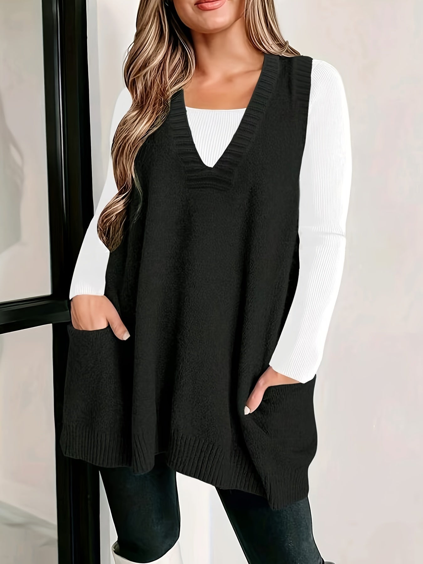 Women's V-Neck Casual Vest