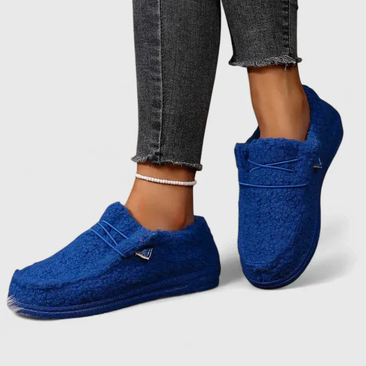 Women's Low Cut Textured Loafers