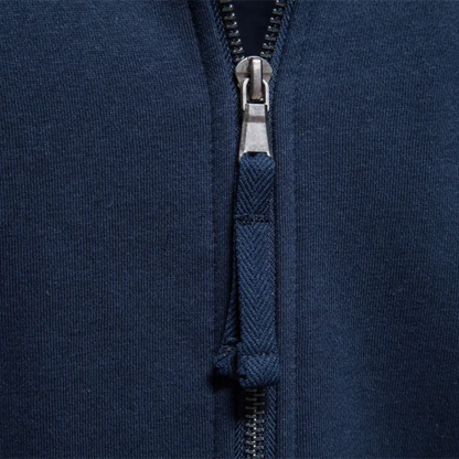 Men's Cotton Zip Up Jacket with Pockets