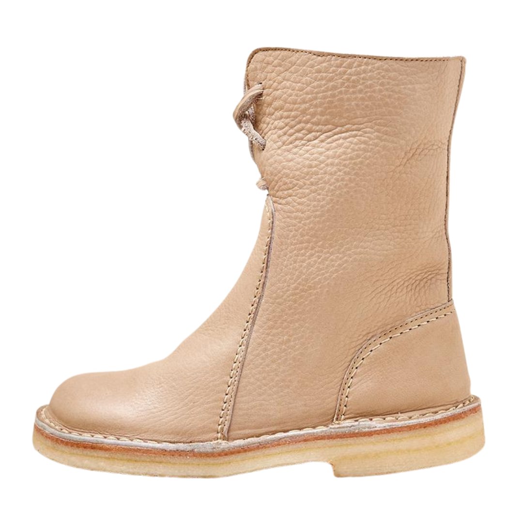 Women's Ankle Boots Contrast Stitching