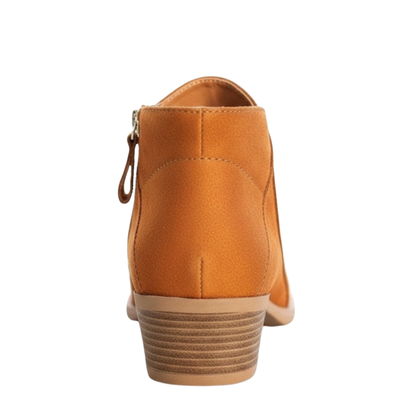 Women's Elegant Autumn Suede Ankle Boots Side Zipper Platform Chelsea Booties