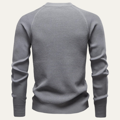 Men's Knitted Crew Neck Sweater