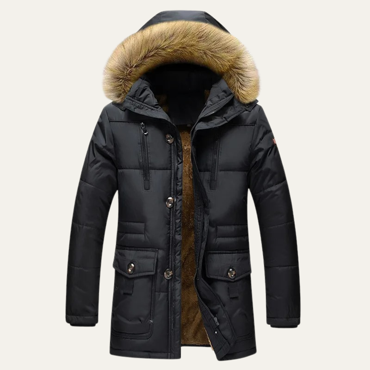 Men's Waterproof Down Parka Jacket
