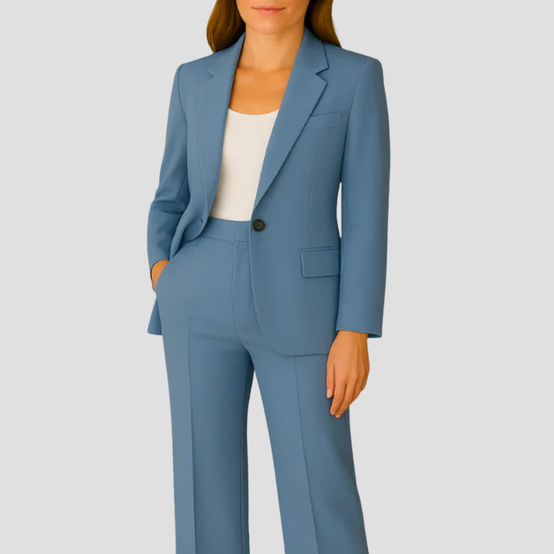 Daisy | Women’s Tailored Suit Set with Long Blazer