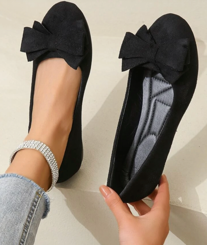 Charles | Women Summer Bow Detail Flats Shoes