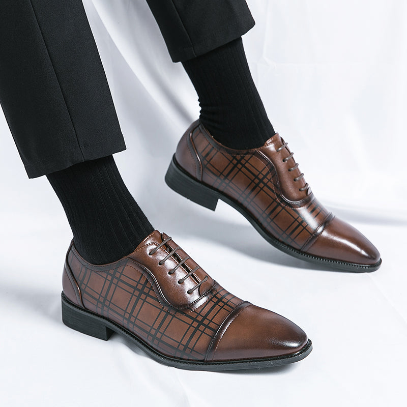 Men's Harmon Genuine Leather Dress Shoes