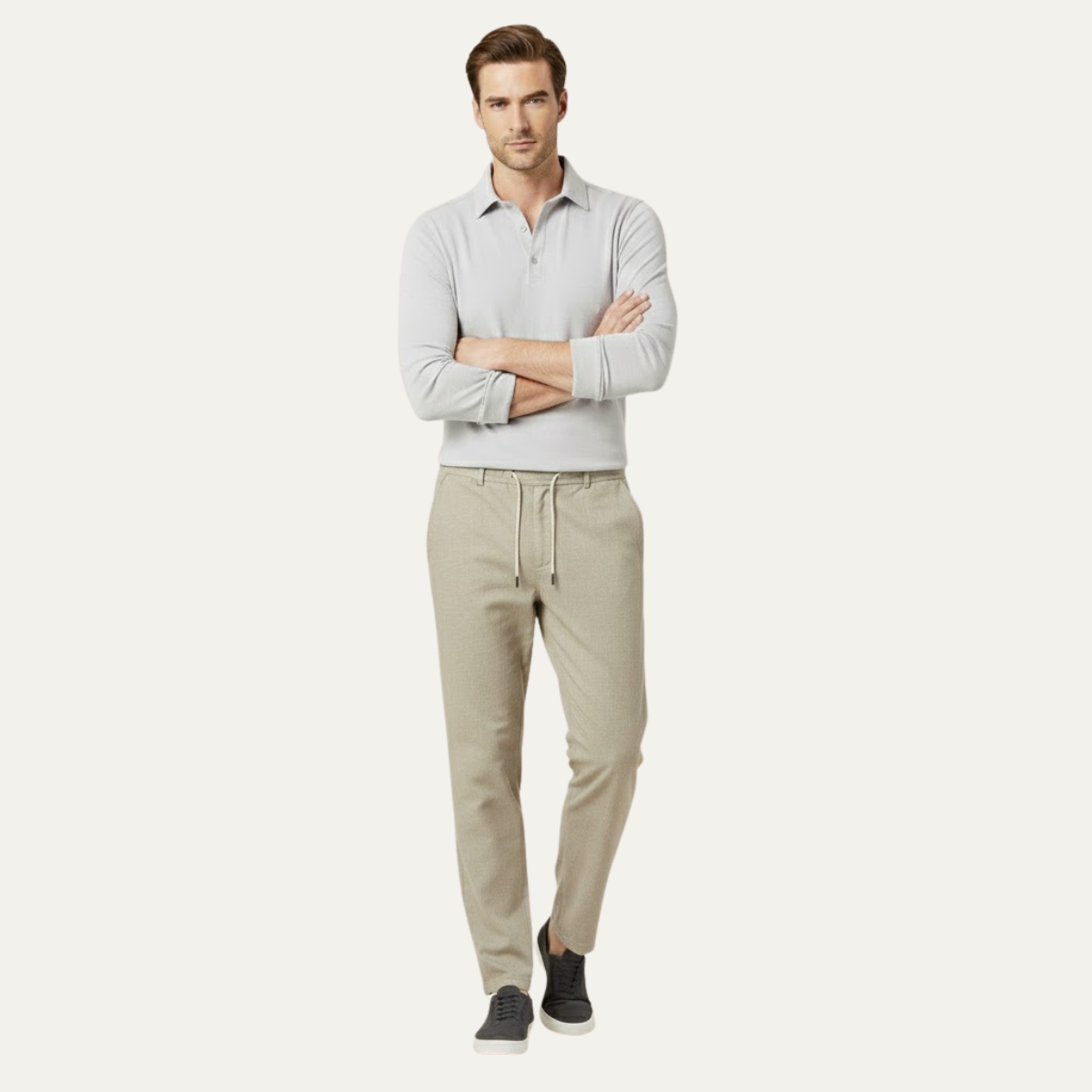 Men's Lightweight Drawstring Summer Pants