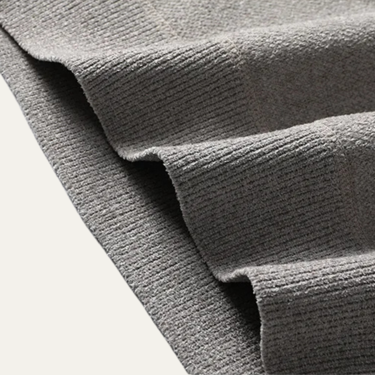 Men's Patchwork Knit Sweater Round Neck Warm Winter