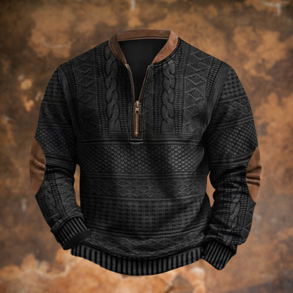 Patrick | Men’s Spring Textured Half Zip Pullover