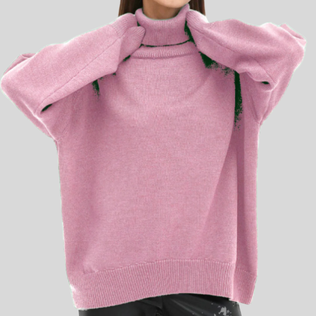 Women's Rollneck Sweater Thermal Cold Weather