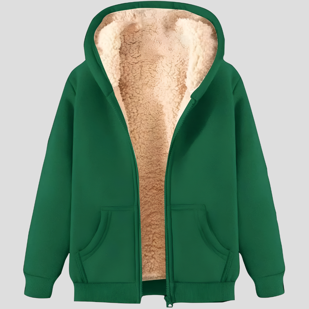 Men's Fleece Lined Hoodie Jacket