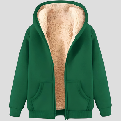 Men's Fleece Lined Hoodie Jacket
