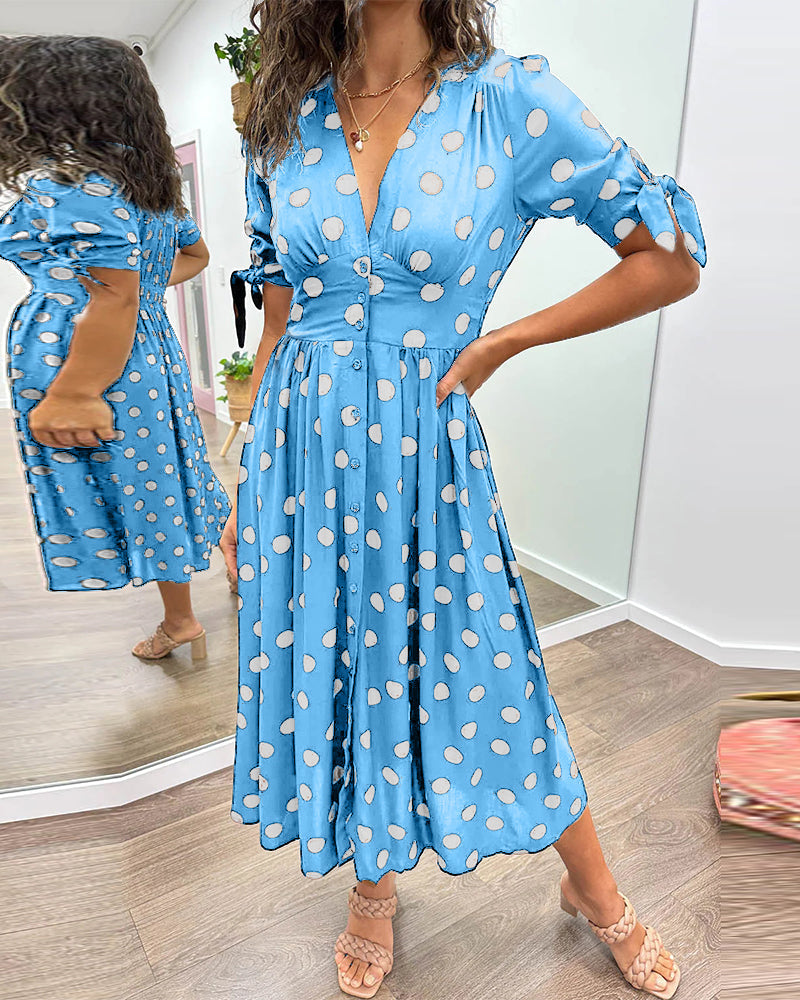 Women's Polka Dot Dress