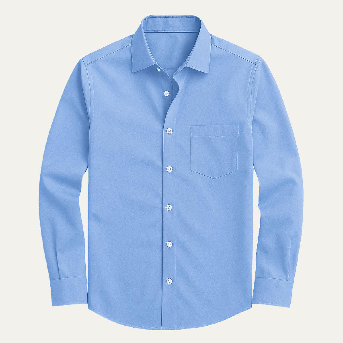 Kensington Men's Formal Shirt Satin Cotton - Fashinoza