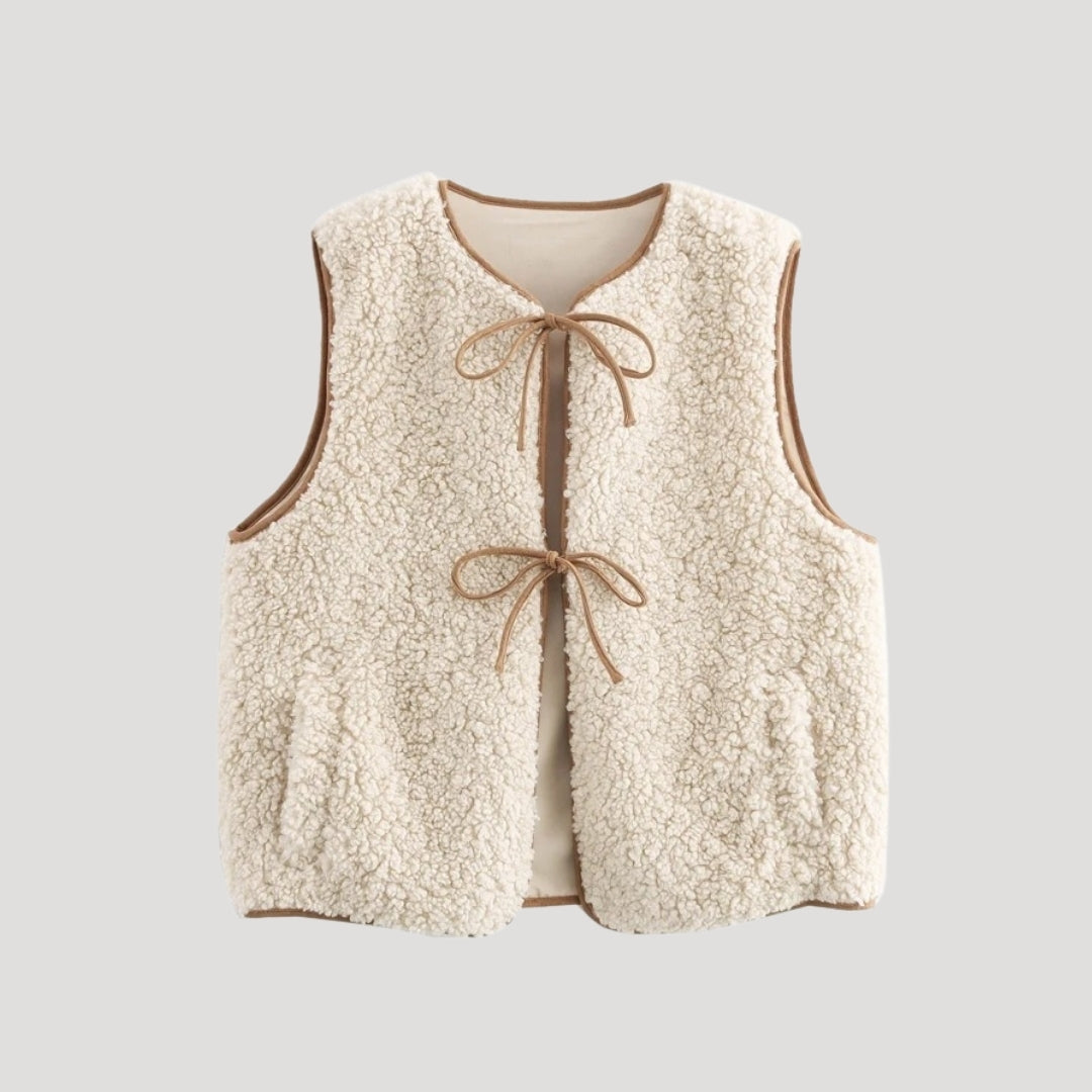 Isabella | Women’s Spring Bow Front Women Vest
