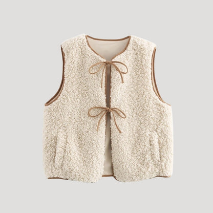Isabella | Women’s Spring Bow Front Women Vest
