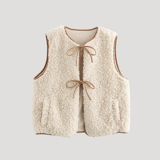 Isabella | Women’s Spring Bow Front Women Vest