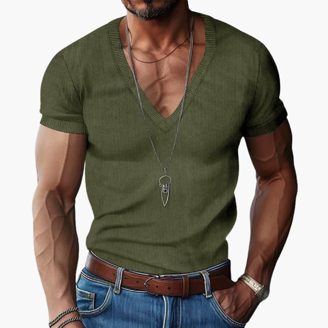 Women V Neck Short Sleeve T Shirt