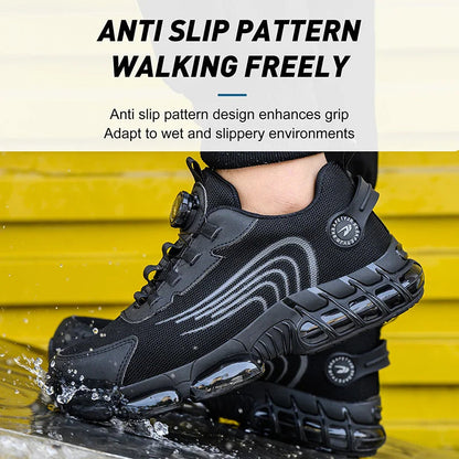 Men's Lace-Up Work Shoes For Balance