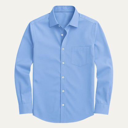 Kensington Men's Cotton Formal Dress Shirt - Fashinoza