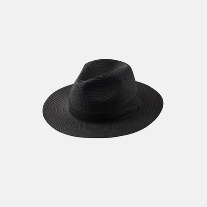Wide Brim Straw Sun Hat Natural Protection - Fashinoza