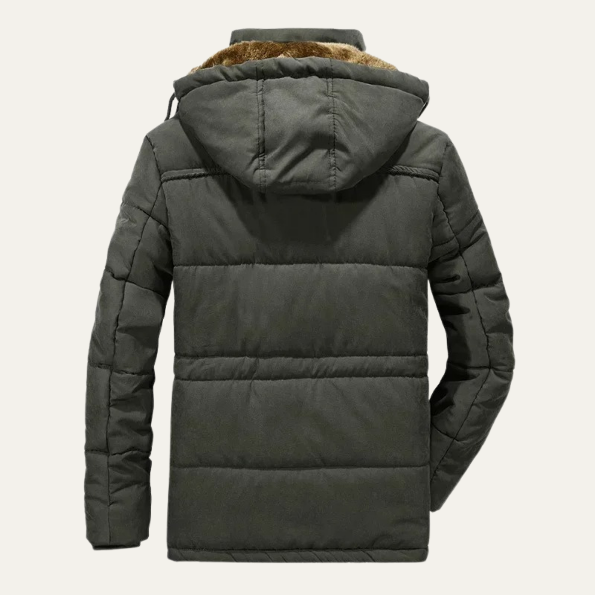 Men's Hooded Parka Jacket Warm Winter