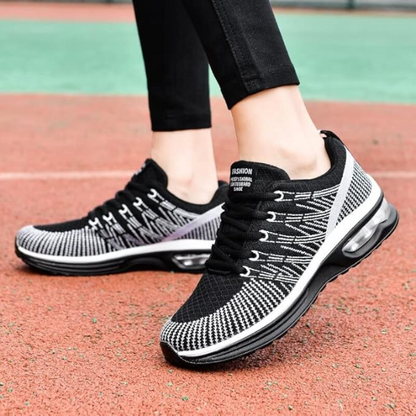 Orthopedic Walking Shoes for Women with Arch Support and Breathable Air Mesh Upper