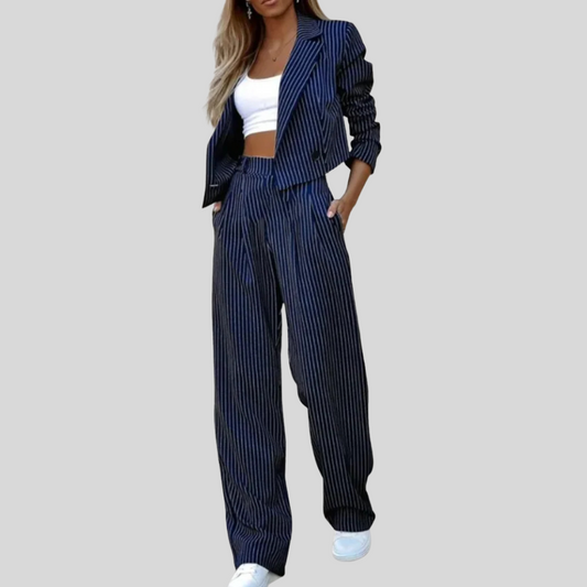 Women's Two-Piece Suit Set - Fashinoza