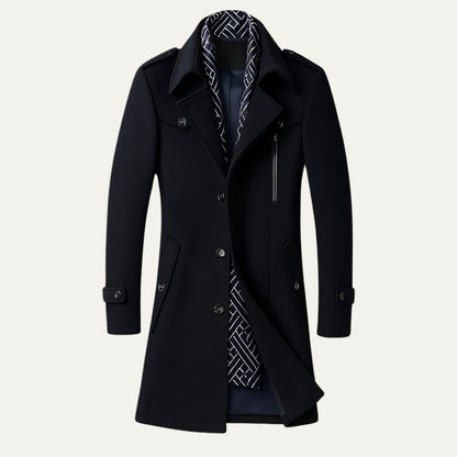 Men's Tailored Coat - Fashinoza