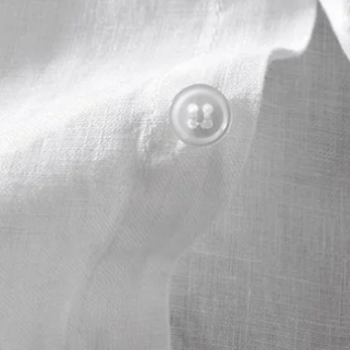 Montland Men's Cotton Linen Shirt Lightweight Relaxed Fit