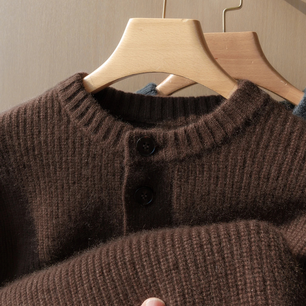 Winsterly Men's Crew Neck Sweater