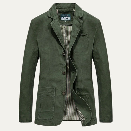 Men's Lightweight Savile Jacket - Fashinoza