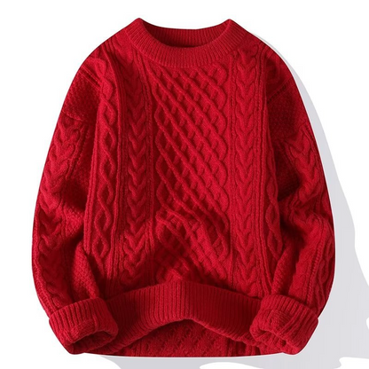 Men’s Classic Cable Knit Sweater